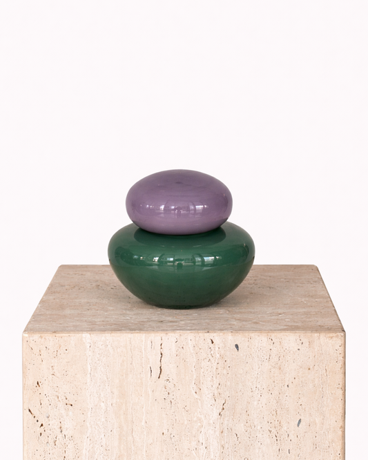 Green & Purple Vase