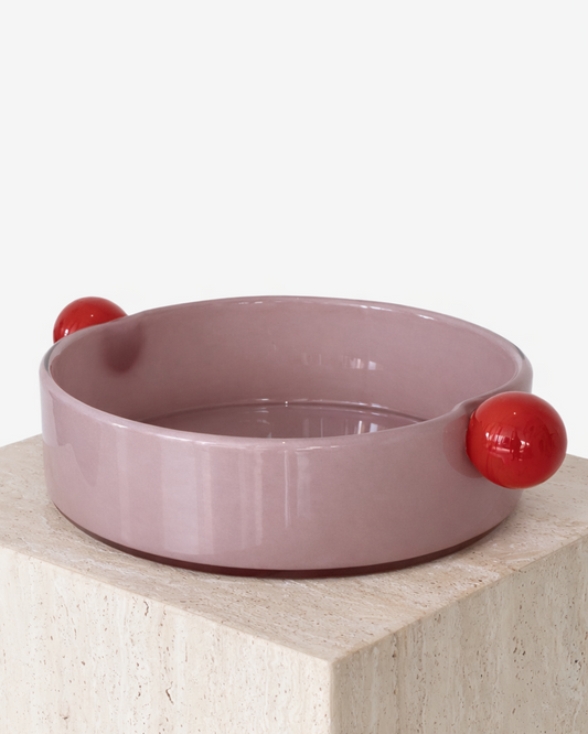 Pink & Red Vase