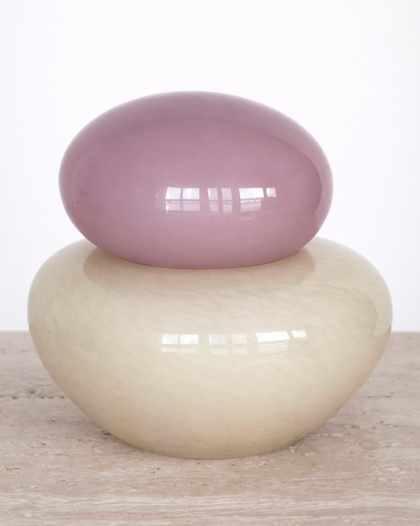 Purple & Yellow Vase