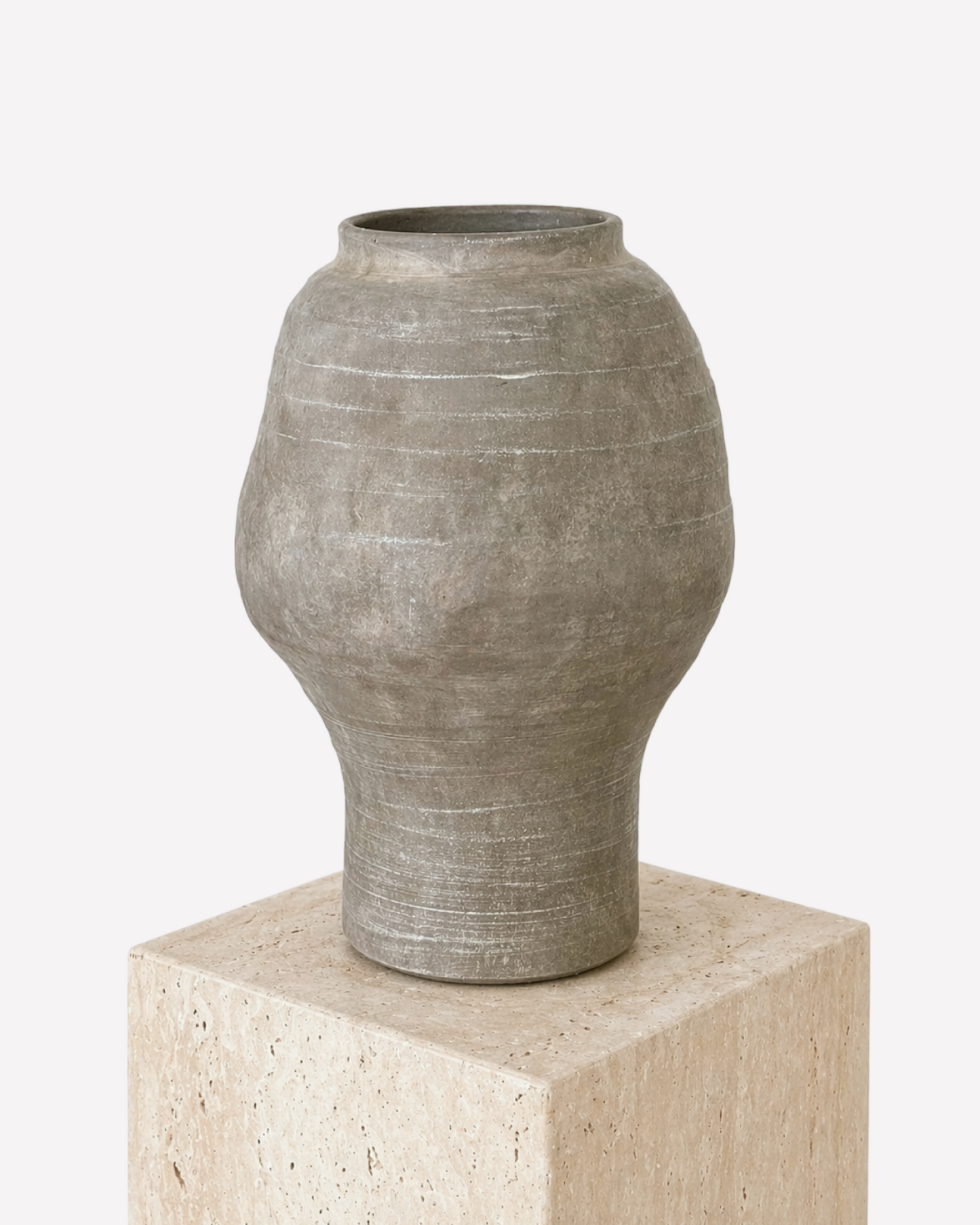 Grey Ceramic Vase