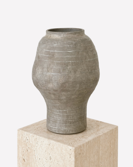Grey Ceramic Vase