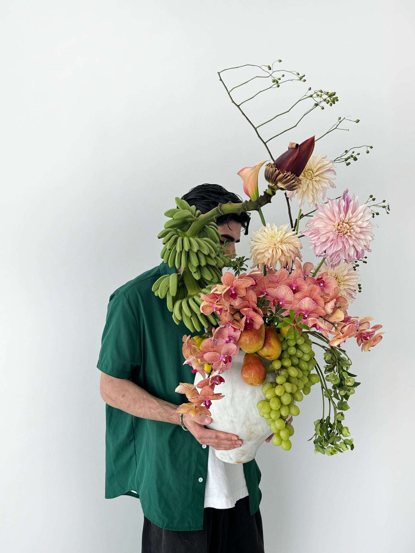 Flower delivery in Dubai: The harvest harmony arrangement in a vase